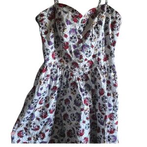 Hell Bunny Gothic Floral Dress